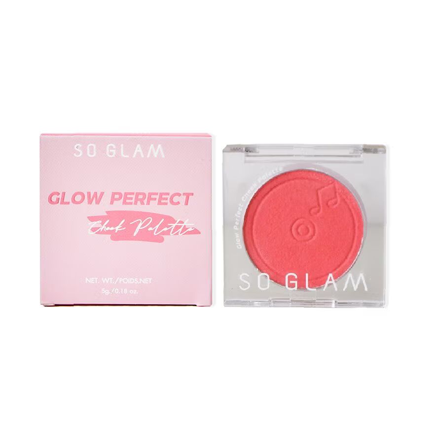 

So Glam Палетка Glow Perfect Cheek 5г. 03 Пылающий, Flamazing