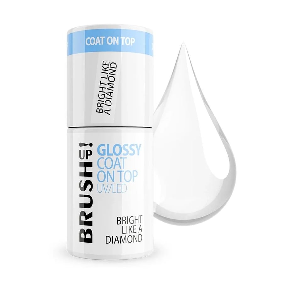 

BrushUp!, Glossy Coat On Top Bright Like A Diamond 5g