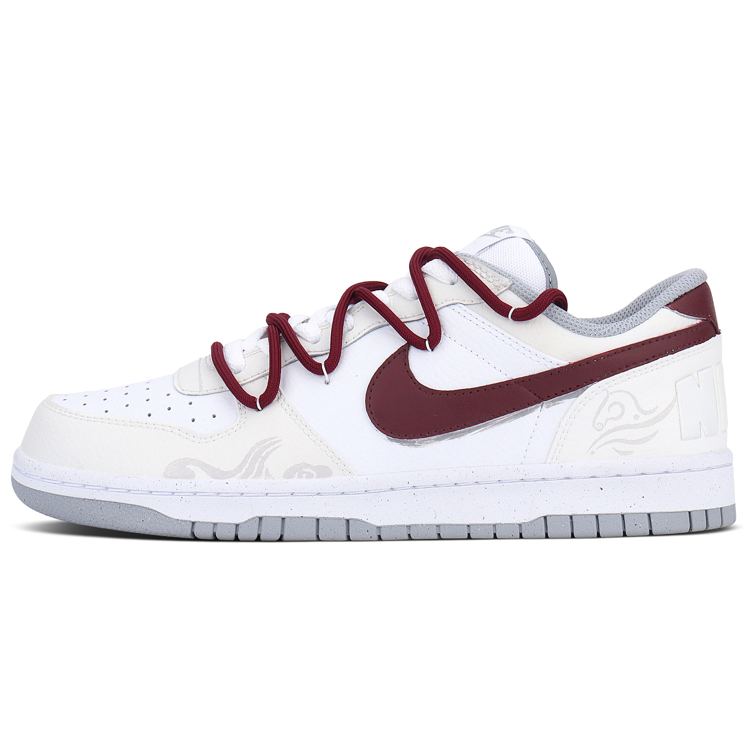 Nike Кроссовки для скейтбординга мужские Big Cushioning Support Low top Ecru — фото 3