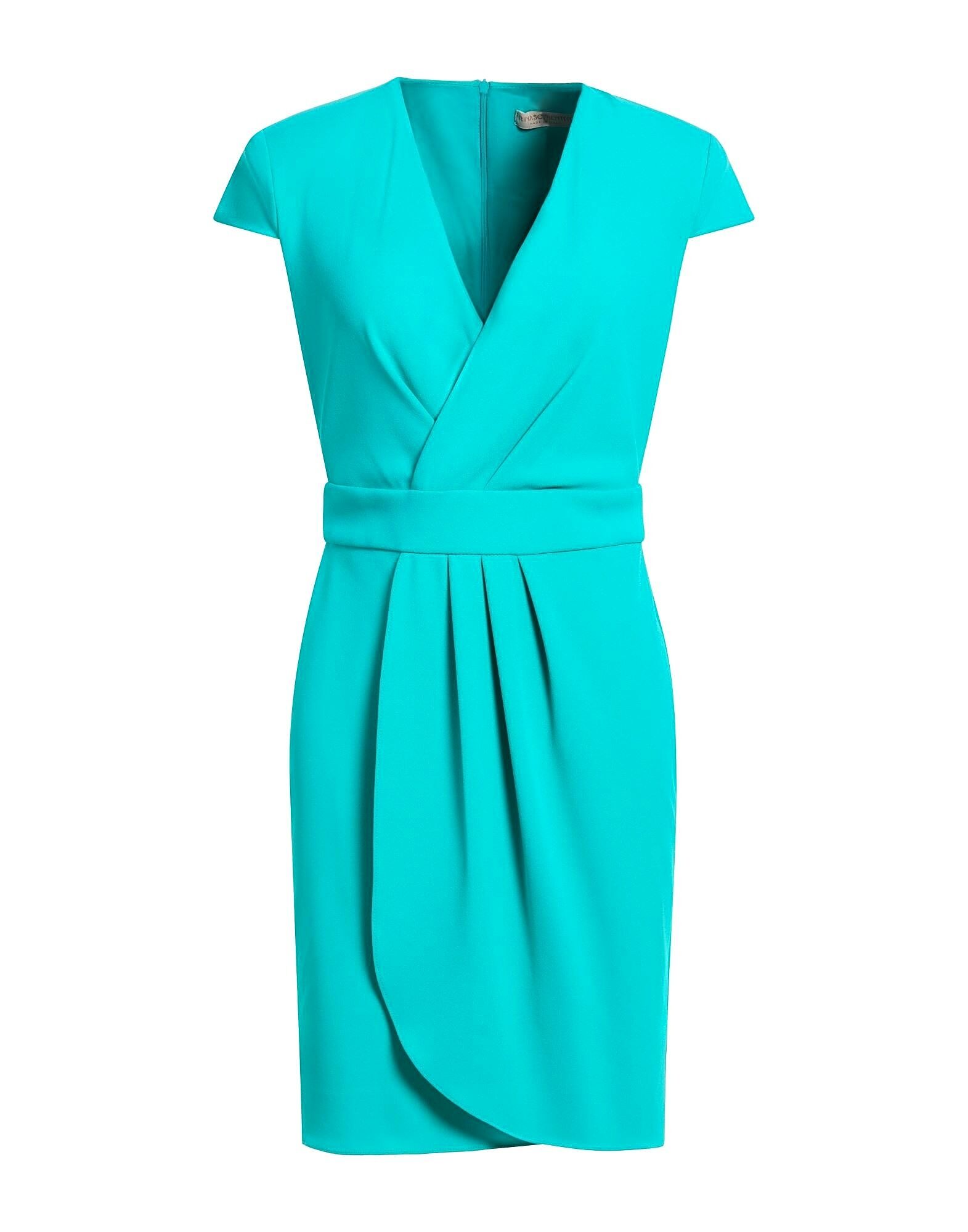 

Мини-платье Rinascimento, бирюзовый