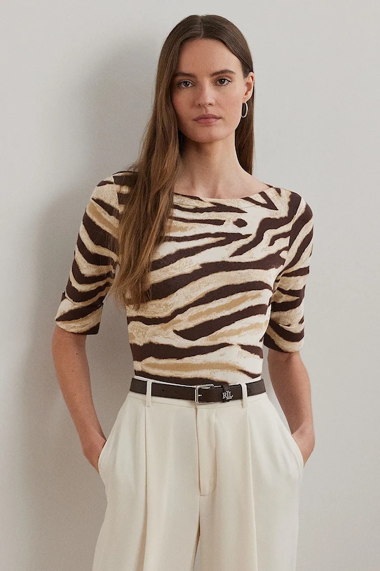 

Футболка Lauren Ralph Lauren, белый