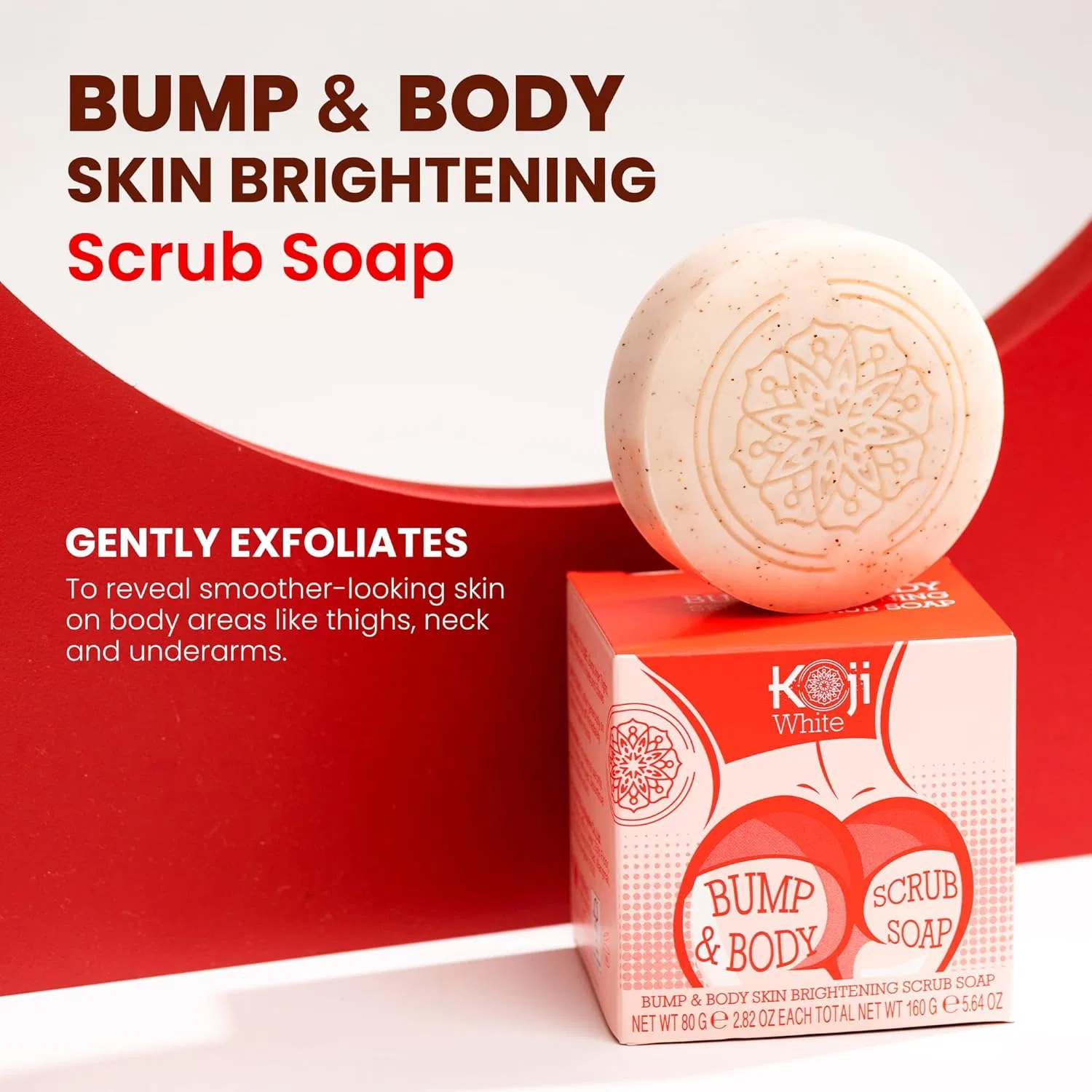 Мыло-скраб для тела «Kojic Acid Bump Eraser» от Koji White Koji White — фото 2