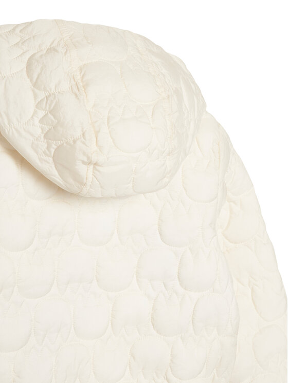 Демисезонная куртка regular fit 2YCUGN042 United Colors Of Benetton, экрю — фото 3