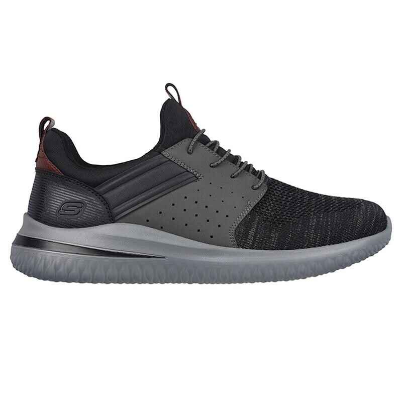 

Черные мужские прогулочные кроссовки Skechers DELSON 3.0 на шнурках, Черный, Черные мужские прогулочные кроссовки Skechers DELSON 3.0 на шнурках