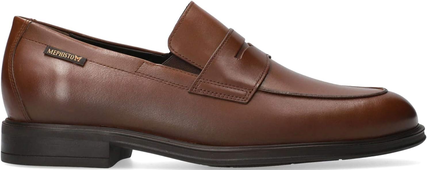Черные лоферы Kurtis от MEPHISTO, коричневый — фото 2