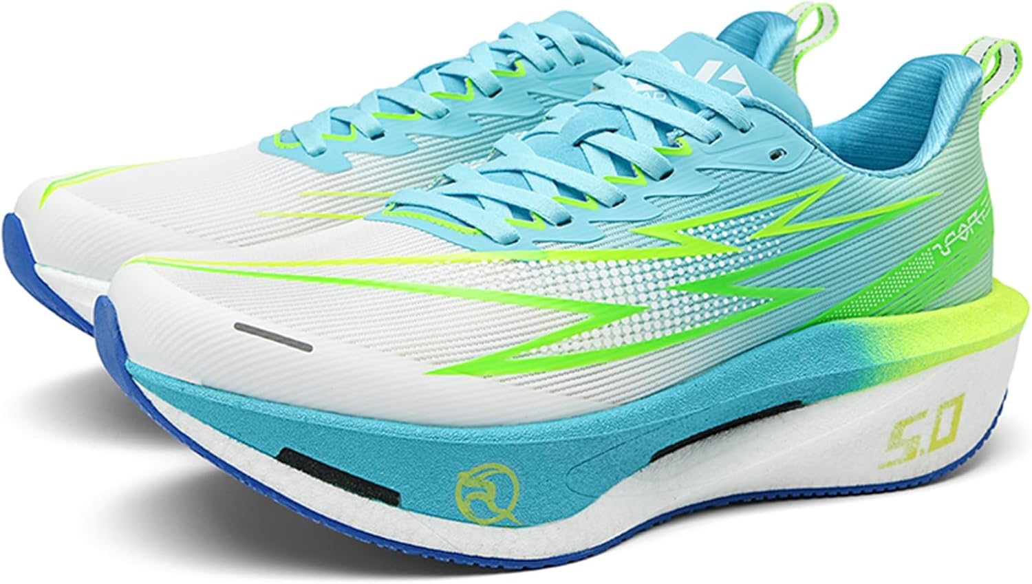 

Мужские кроссовки IGZBIBG с сетчатой дышащей поверхностью, толстой амортизирующей подошвой, шнуровкой и круглым носком, легкие и нескользящие, подходят для повседневных прогулок, занятий спортом на улице и игры с мячом, зеленый