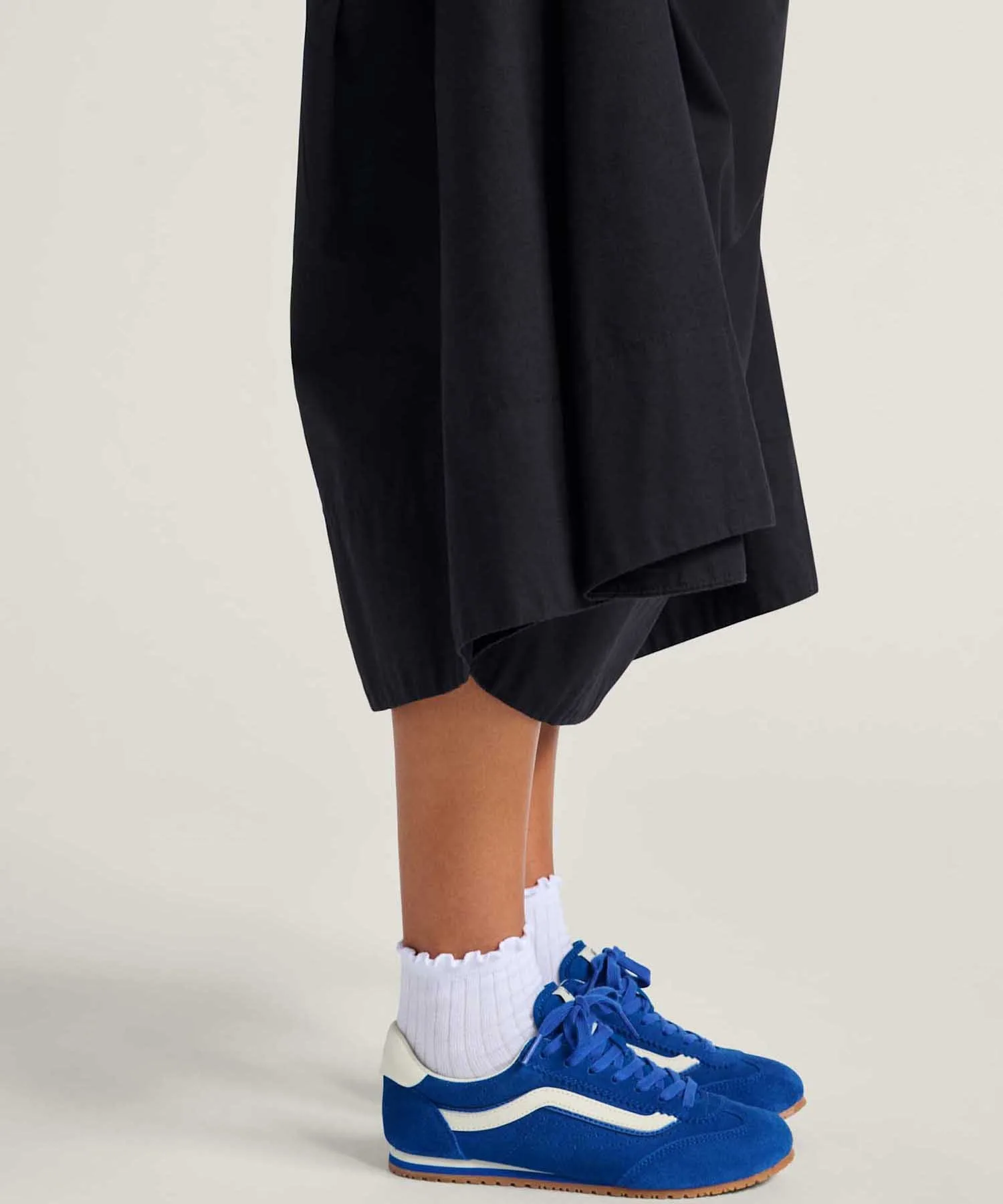 Кроссовки из натуральной кожи с низким профилем Super Lowpro SUEDE TRUE BLUE VANS голубые — фото 2