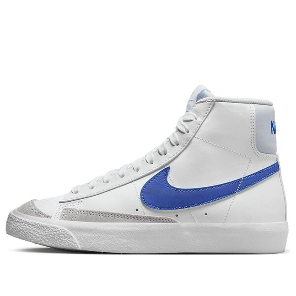 

Кроссовки blazer mid '77 'white game royal' Nike, белый