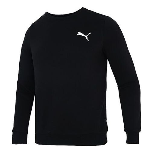 

Толстовка PUMA Casual Sports Knit Breathable Round Neck Pullover Black, черный