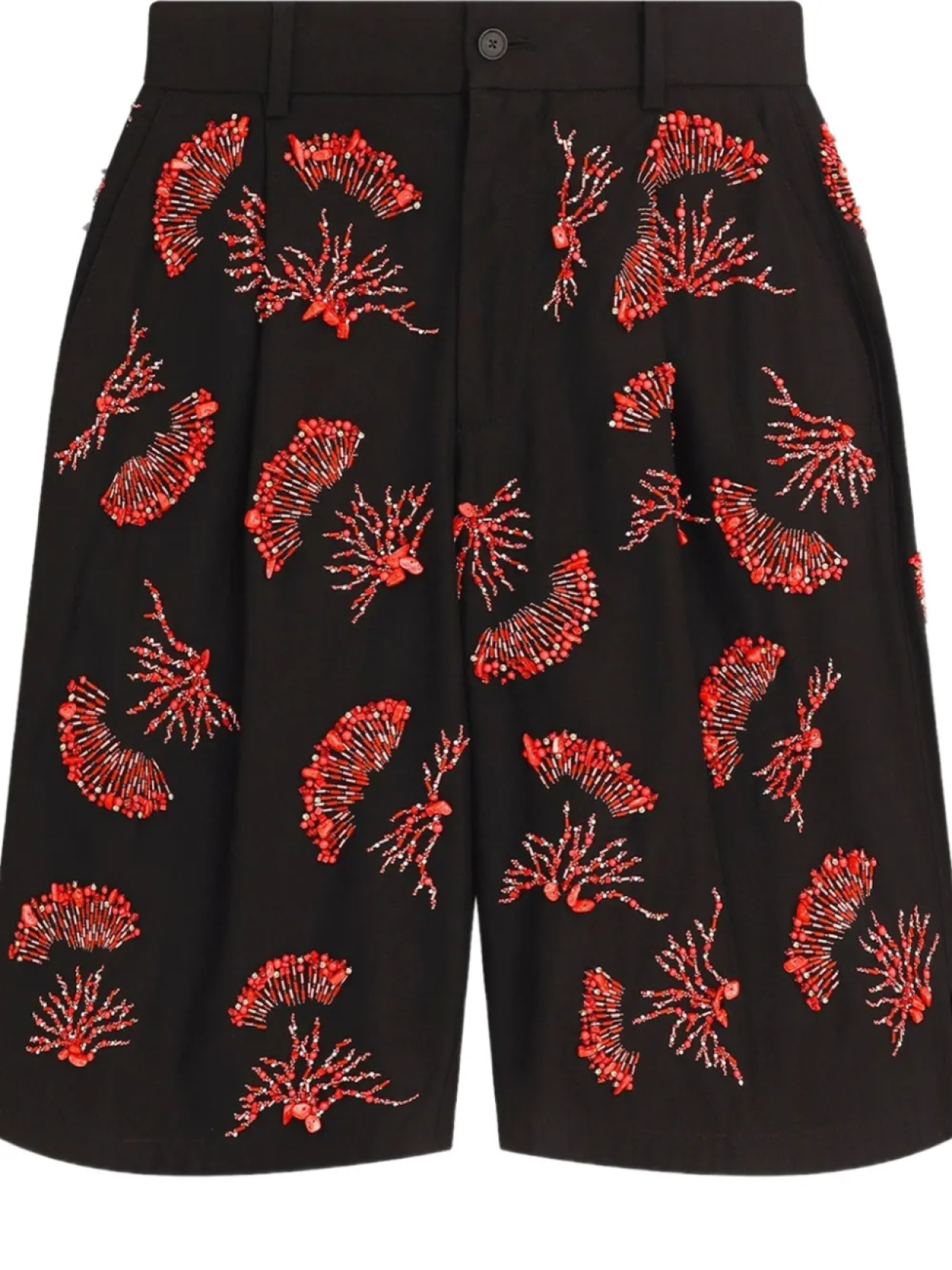 

Шорты Dolce & Gabbana с абстрактным принтом, черный