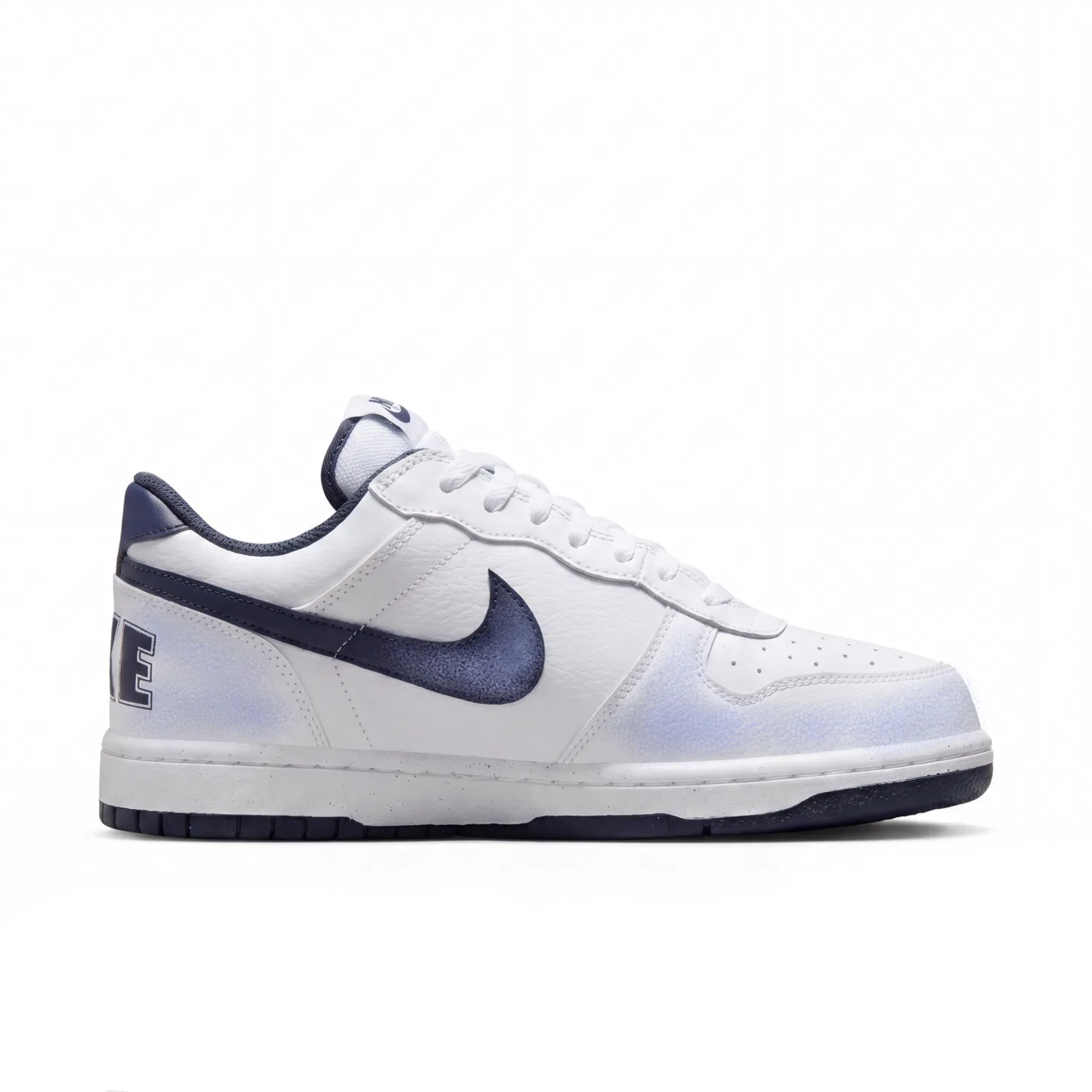 Скейтбордические кроссовки Nike Big Low White Blue — фото 3