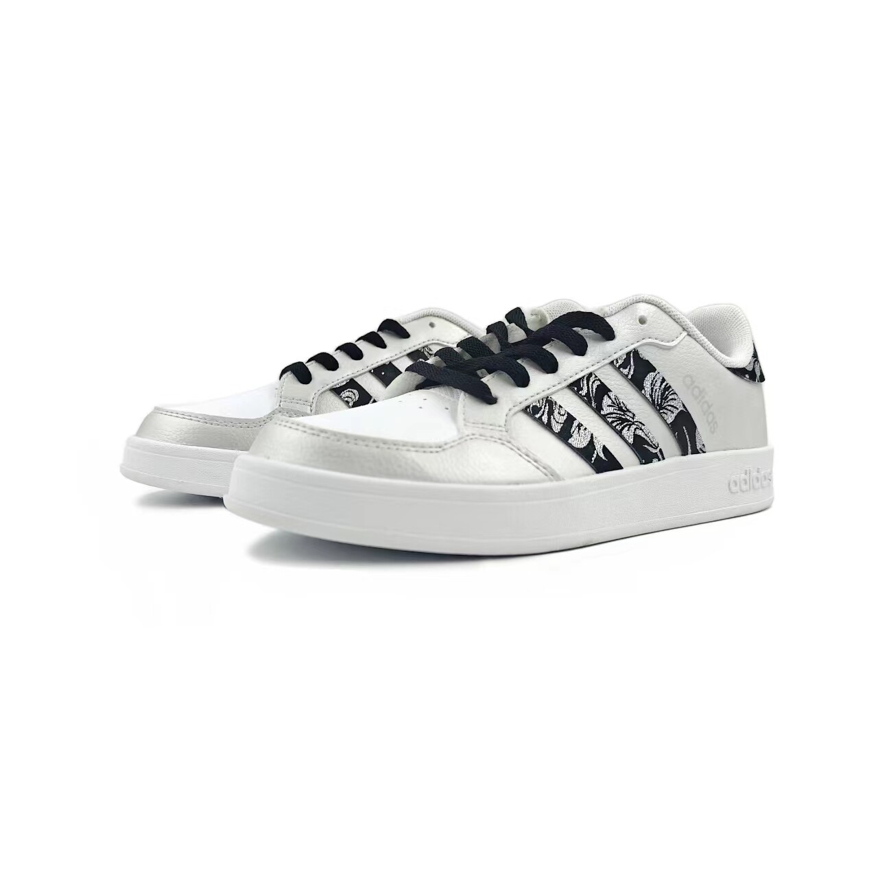 Кроссовки adidas neo Breaknet Skateboarding Shoes Men, серебряный — фото 3