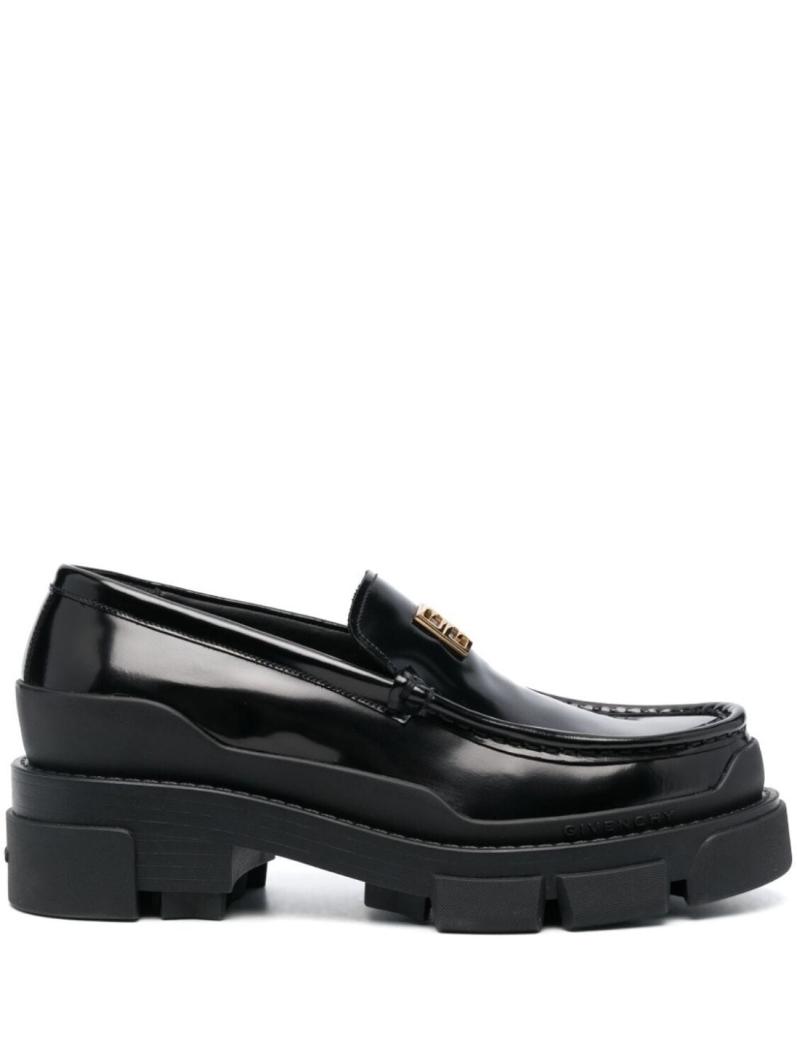 Givenchy лоферы с логотипом, черный
