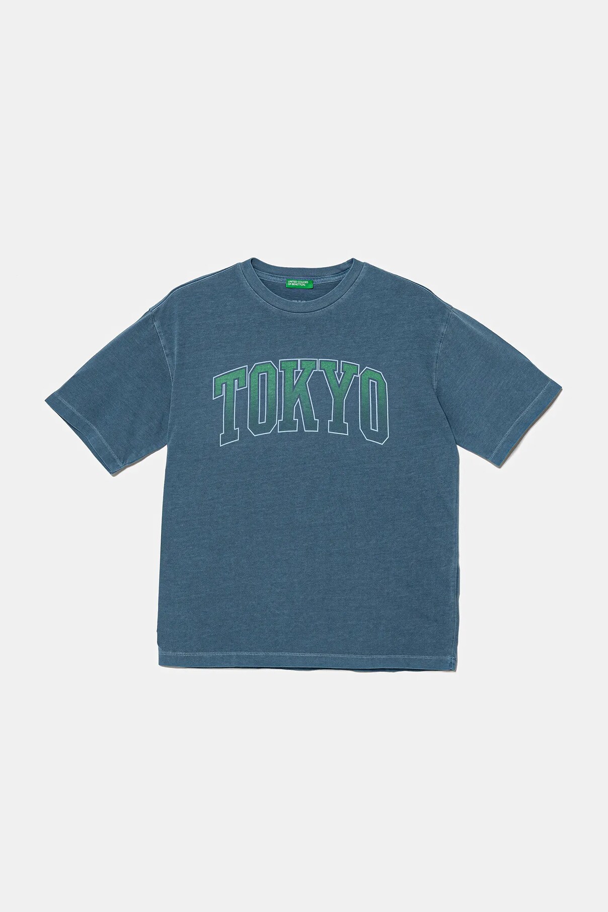 

Футболка из хлопка для детей United Colors Of Benetton, синий