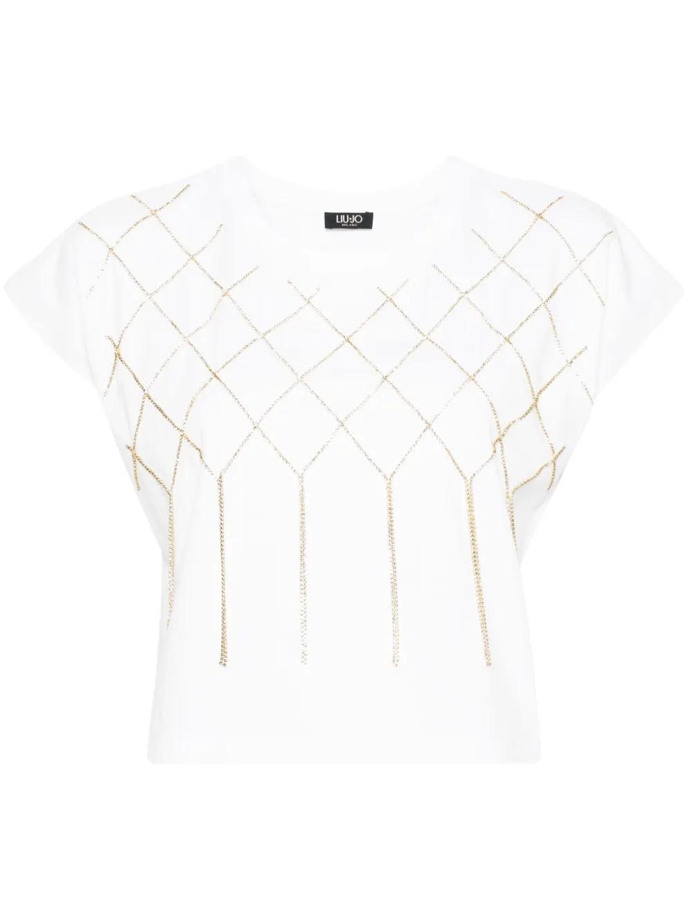 

Декорированная футболка LIU JO, белый