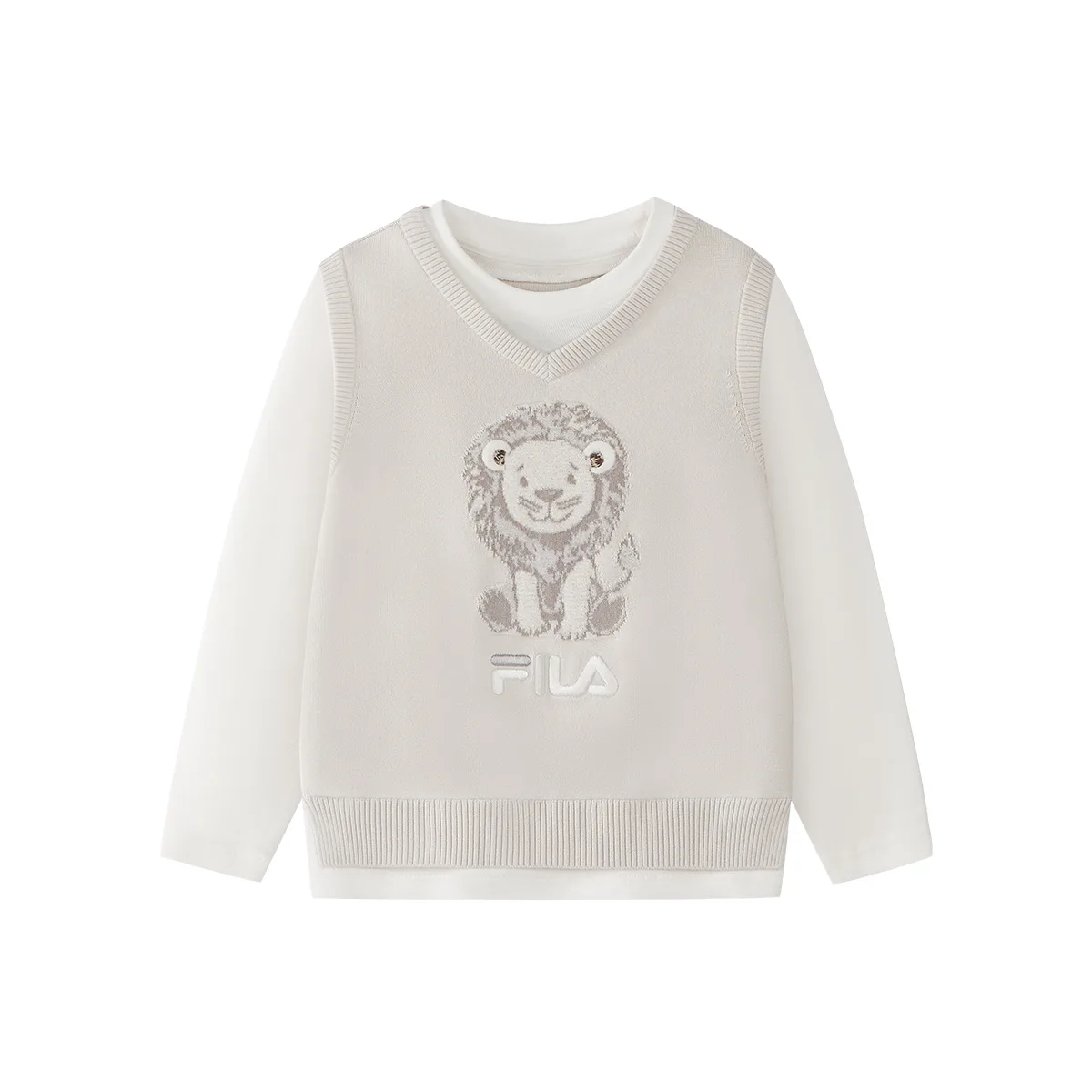 FILA KIDS Свитер Hyacinth Bean Gray Kids'