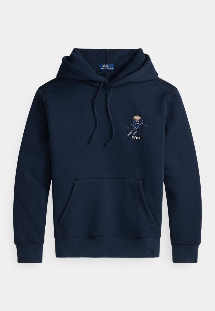 Худи Polo Ralph Lauren POLO BEAR FLEECE HOODIE, Worth Navy/Active Bear/Black — фото 4