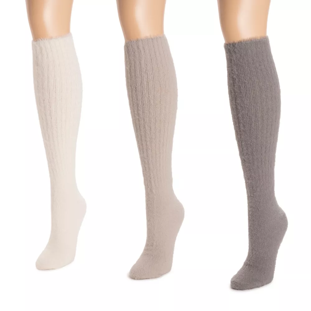 

Женские носки MUK LUKS Slouch Fuzzy (3 пары), один размер, нейтральный