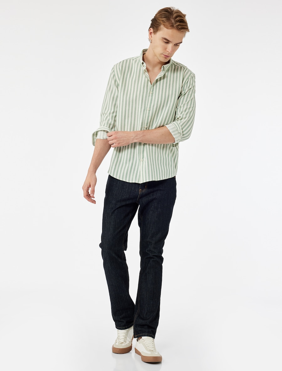 

Рубашка на пуговицах классического кроя Koton, Mixed Colors