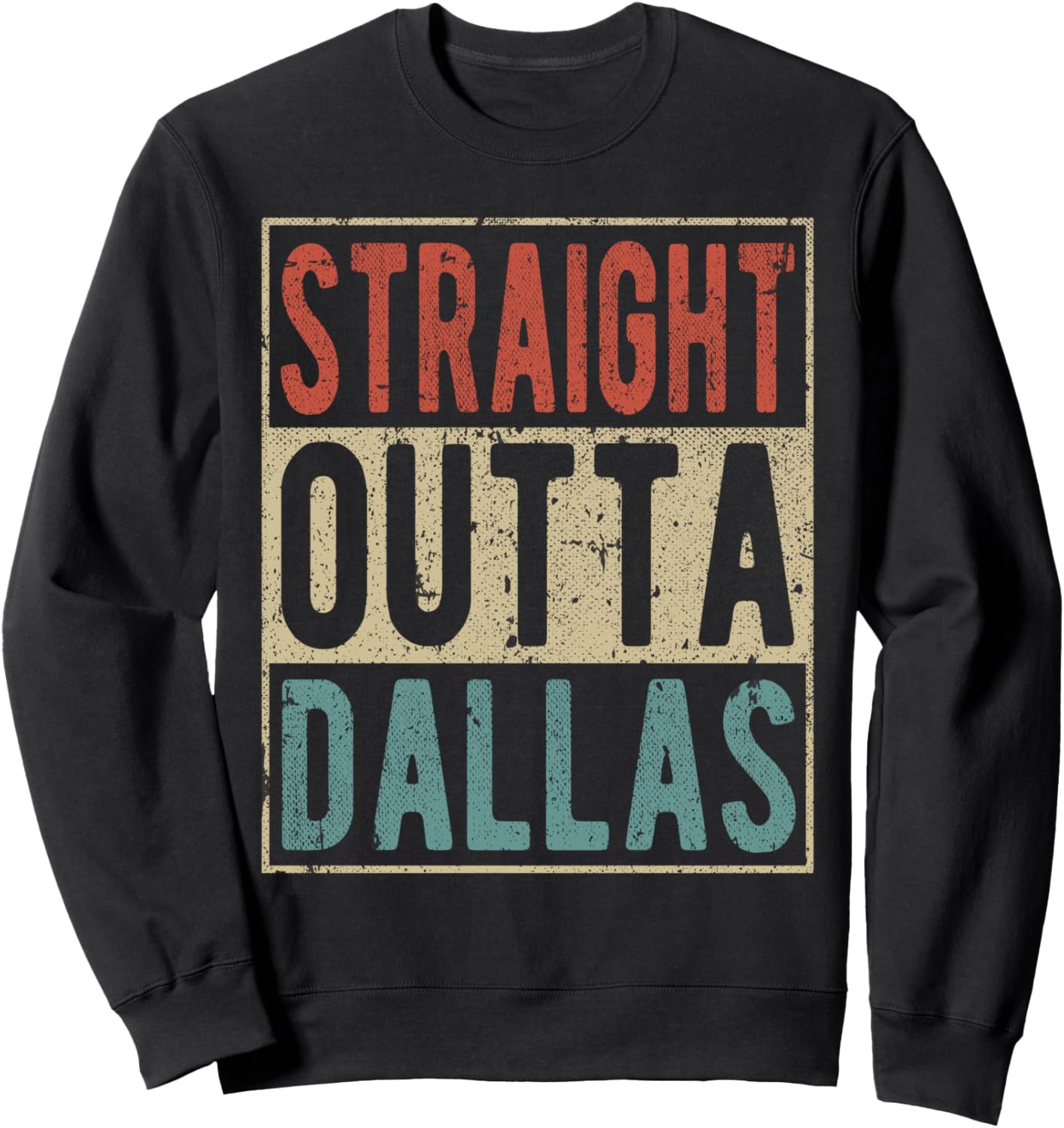 

Сувенир из Далласа - Толстовка Прямо из Далласа Dallas United States Souvenir Design, черный