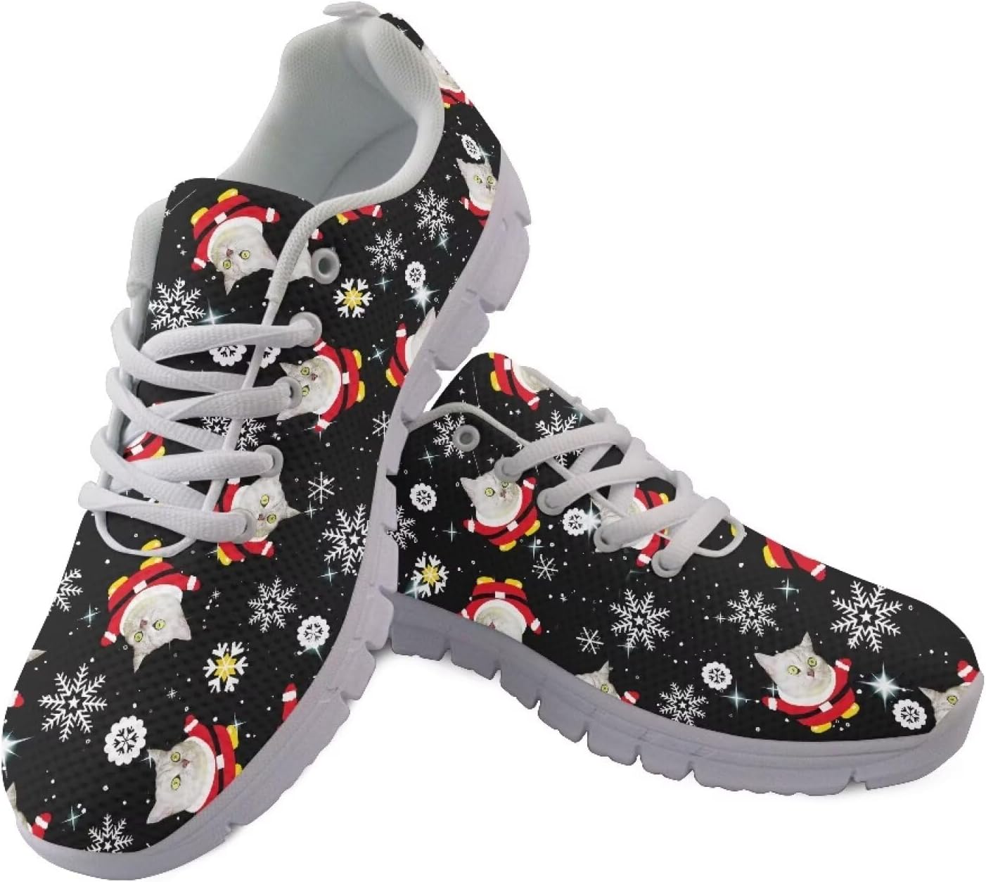 

Кроссовки AmzPrint для мужчин с анималистичным принтом и белой подошвой, обувь для бега и тенниса, кроссовки, размеры 6.5-13.5 US