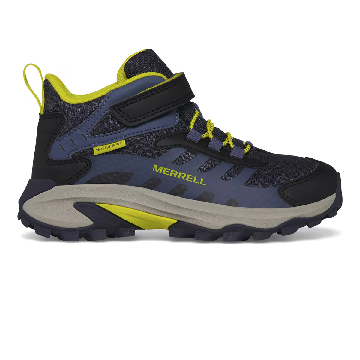 

Merrell Moab Speed 2 Mid A/C походные ботинки для мальчиков, синий