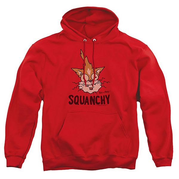 

Толстовка с капюшоном Big & Tall Rick and Morty Squanchy Licensed Character