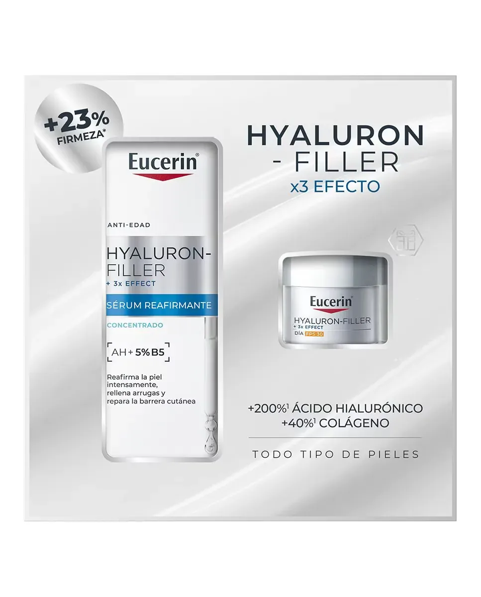 Набор Антивозрастной Укрепляющий Сыворотка Eucerin