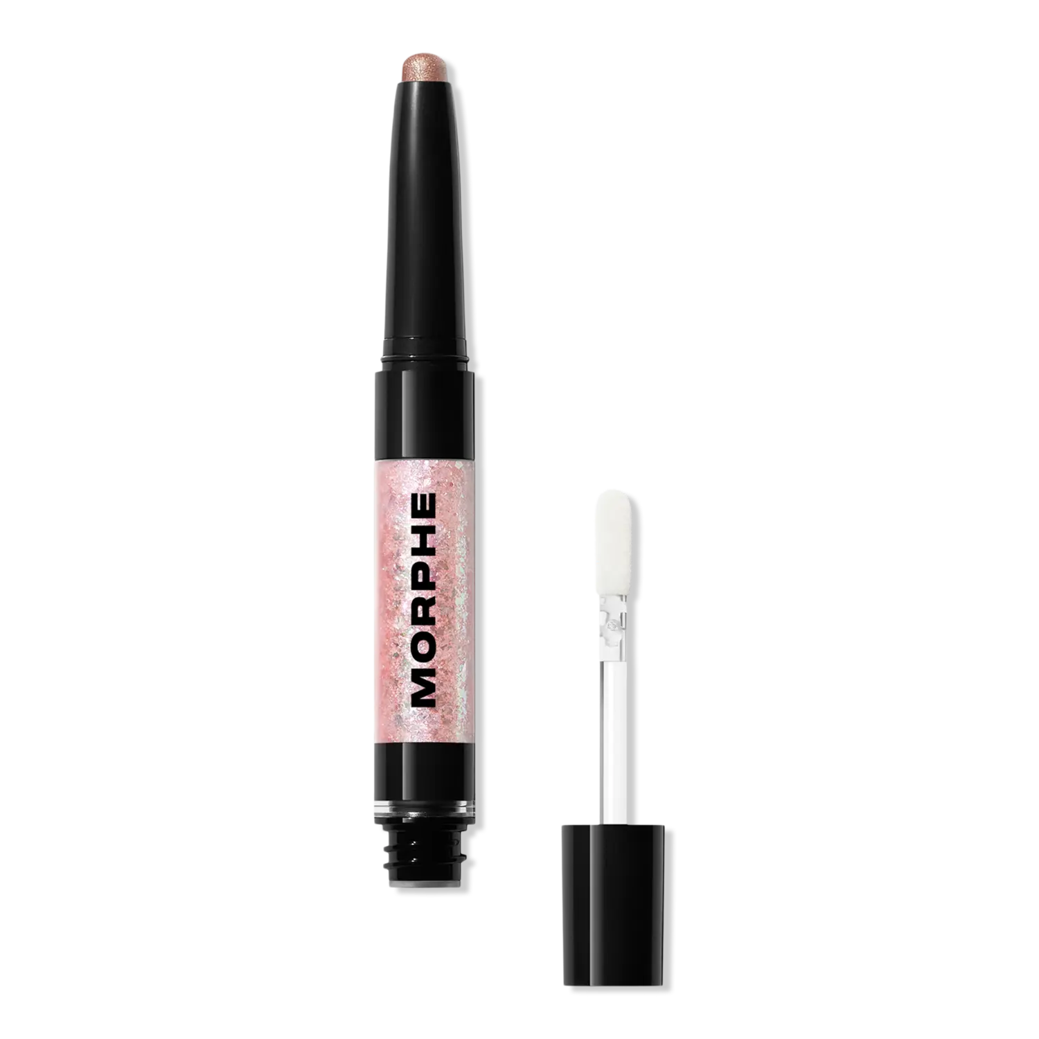 

Кремово-жидкие тени-карандаш с двойным финишем Mixed Signals Morphe, Lover/Fighter (baby pink & silver duochrome/rose gold shimmer)