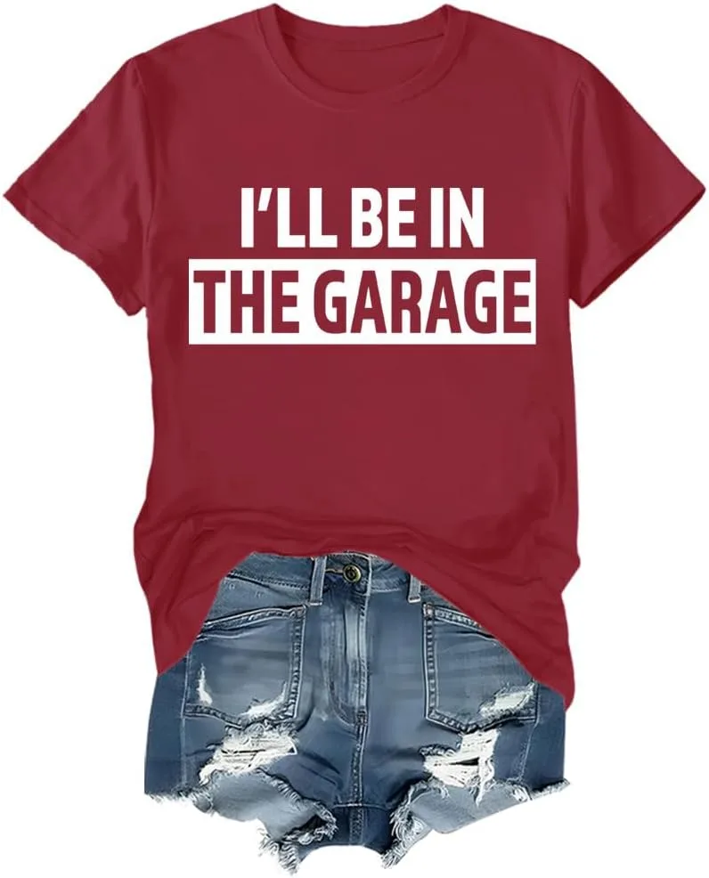 

Футболка для мужчин I'll Be in The Garage FindSir