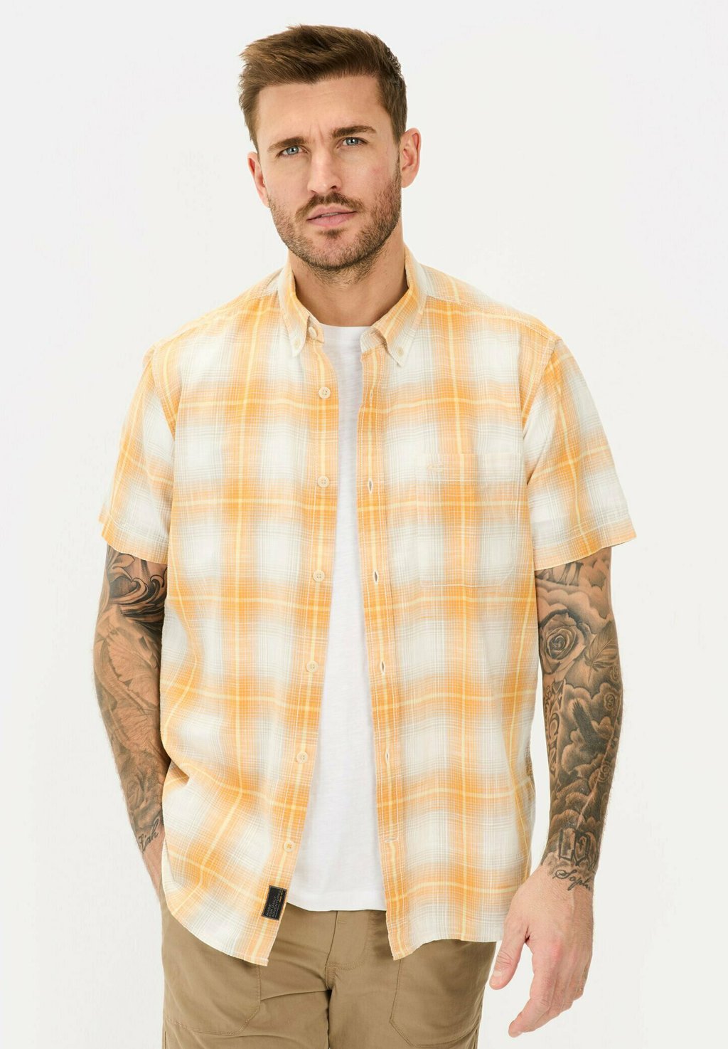 

Рубашка SHORTSLEEVE camel active, желтый