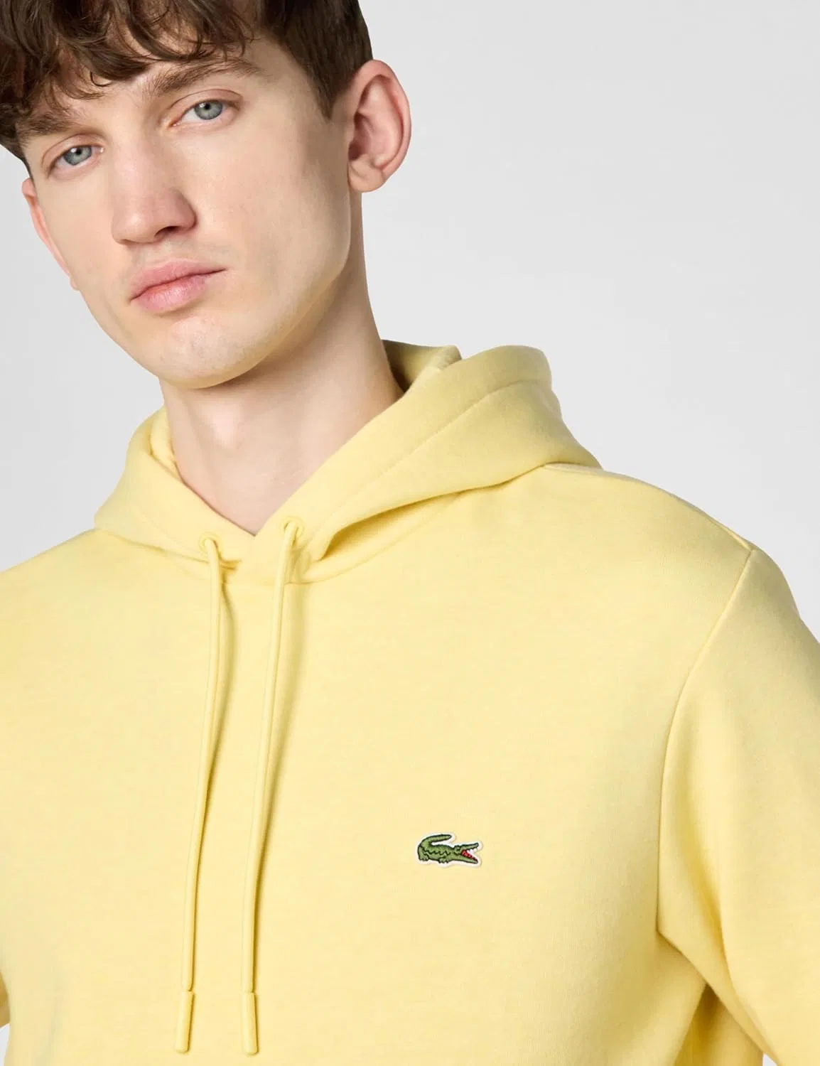 Толстовка мужская Lacoste с длинным рукавом, с капюшоном, синий — фото 4
