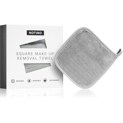 

Квадратное полотенце для снятия макияжа - серое Notino Spa Collection