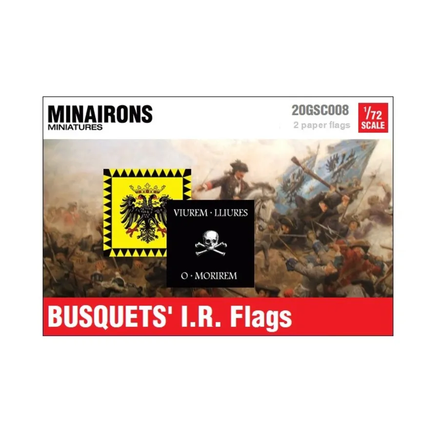 

ИК-флаги Бускетса, War of Spanish Succession - Decals & Flags (1:72)