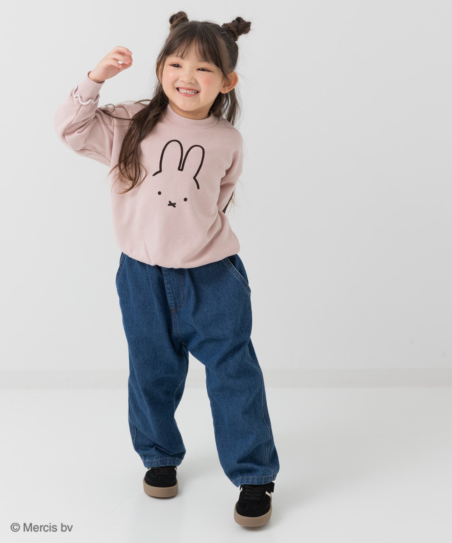 Флисовая толстовка Miffy, B-Face/Smoke Pink — фото 3