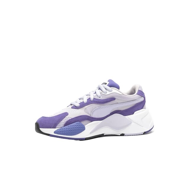 Фиолетовые женские синтетические кроссовки Rs X3 со шнуровкой 372884 08 Puma, фиолетовый — фото 3