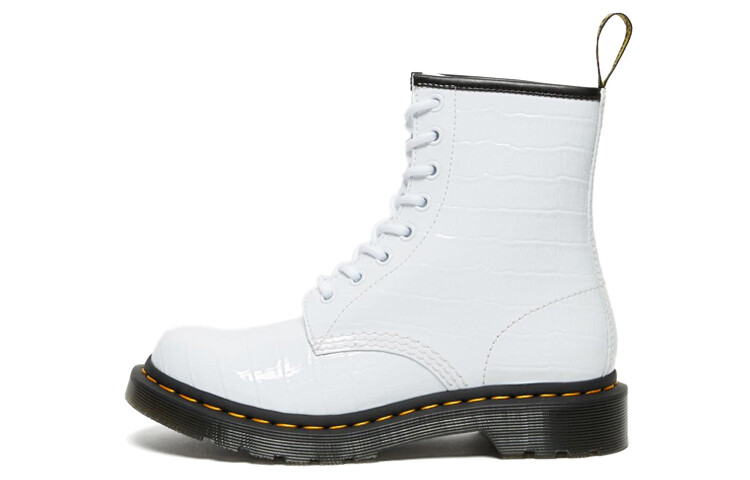 Ботинки Dr.Martens 1460 White Lace-up Boots Women's