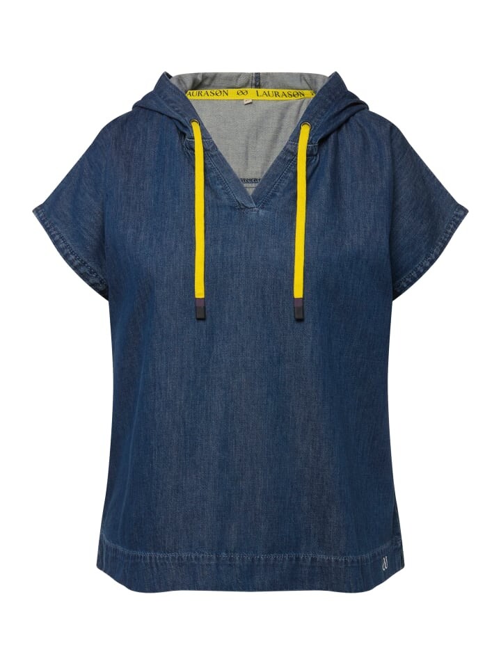 

Блуза LAURASØN ntop, цвет blue denim
