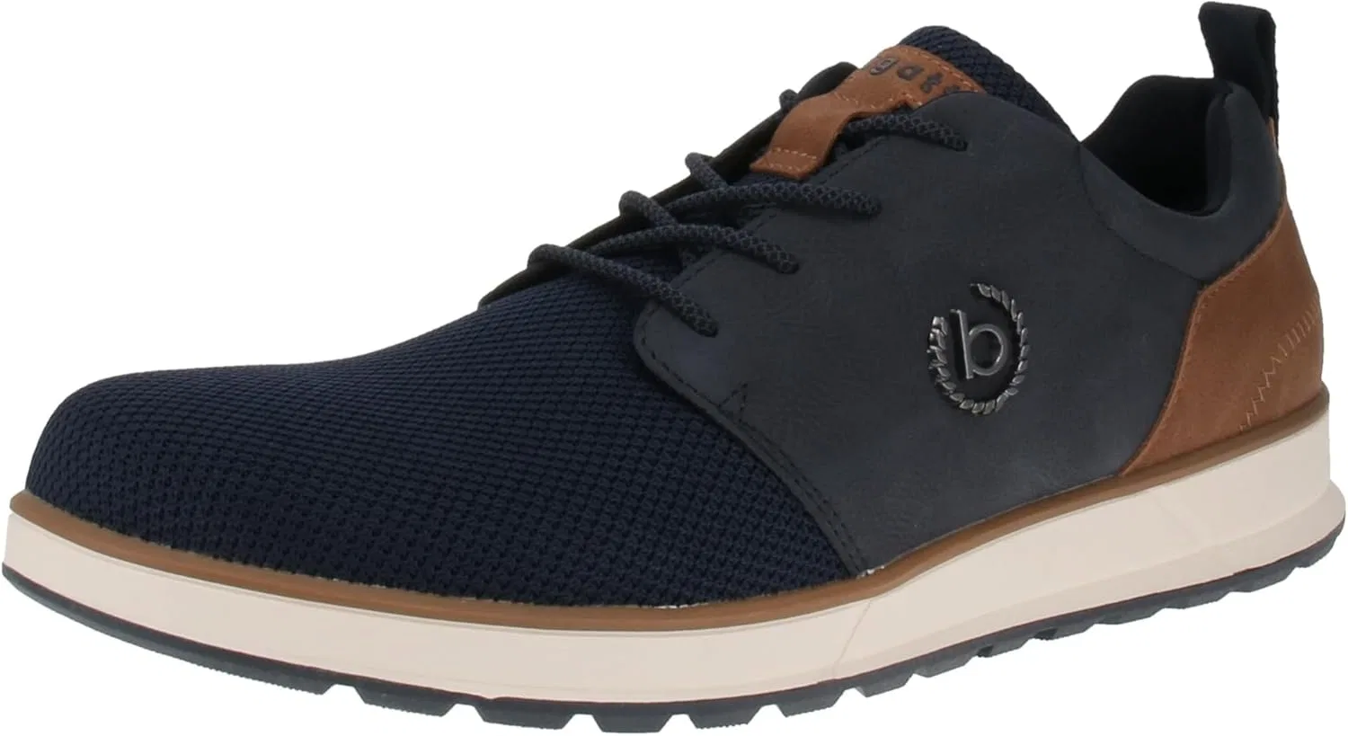 Мужские туфли Bugatti 331-AFB01 на шнуровке, Darkblue