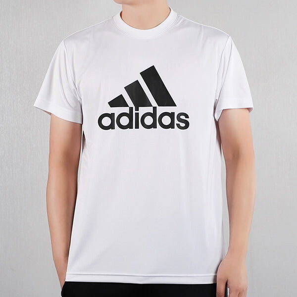 Футболка adidas M Mh Bos Tee Training Sports Short Sleeve White, белый — фото 3
