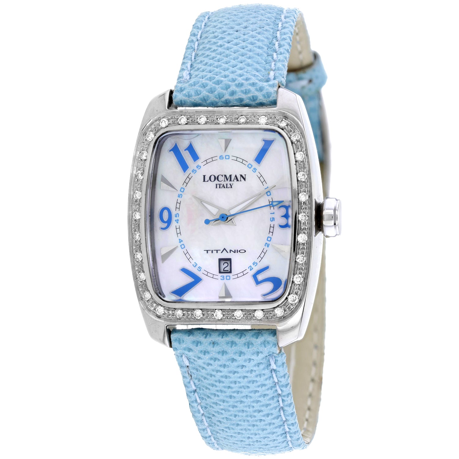 

Часы Locman Women's Titanio с перламутровым циферблатом, цвет mother of pearl