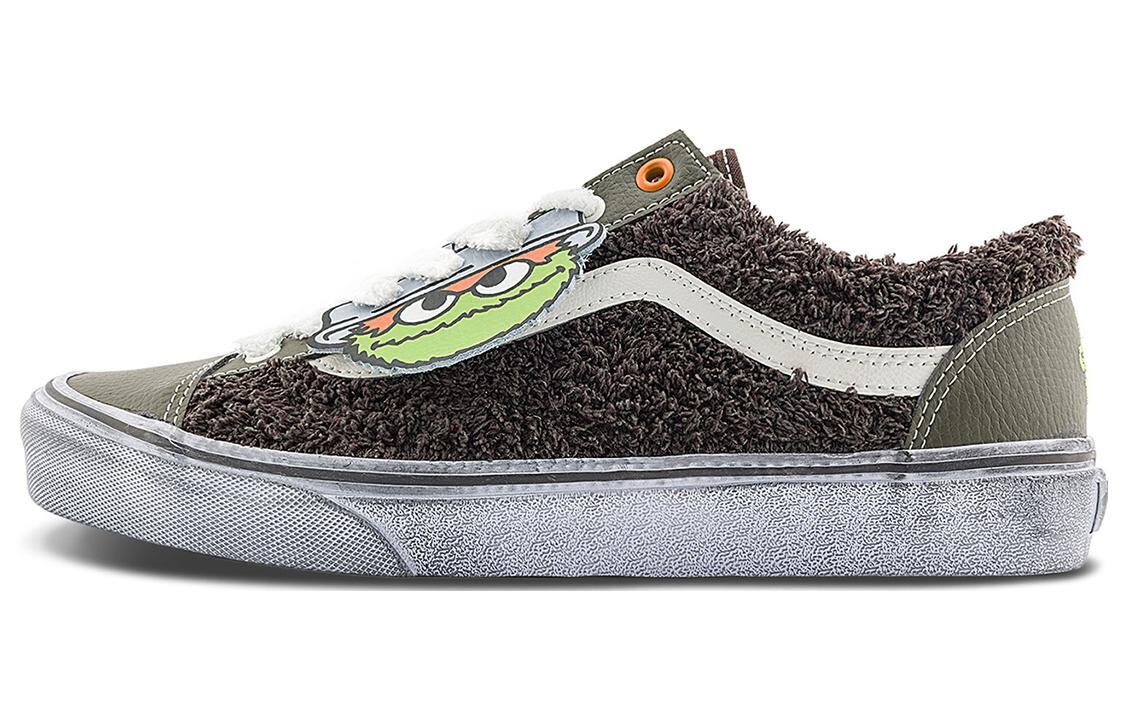 Кроссовки Vans X Sesame Street Style 36 'Brown Olive Green'