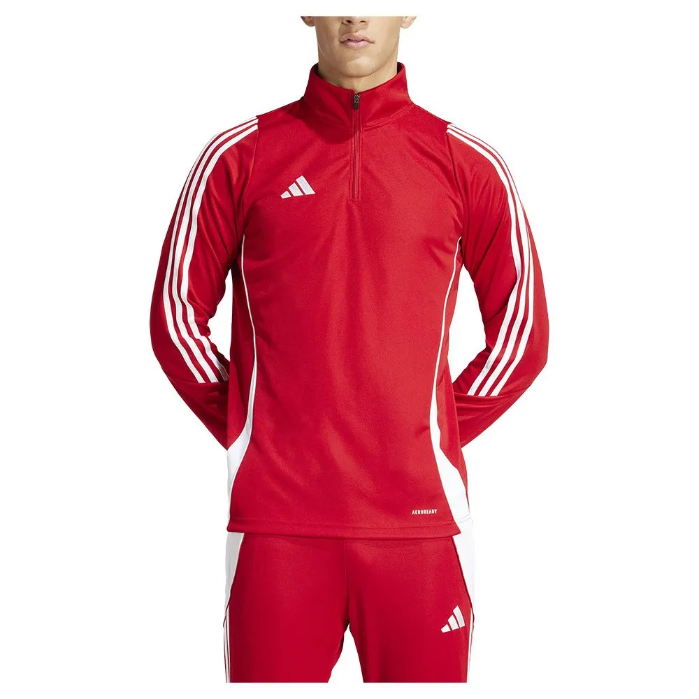 

Толстовка adidas Tiro24 half zip, красный