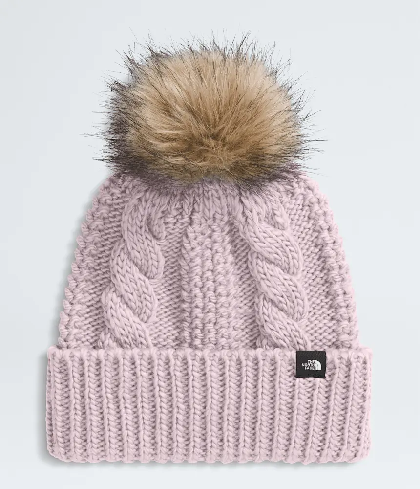 

Детская шапочка-помпон Oh Mega Fur The North Face, Pale Blossom