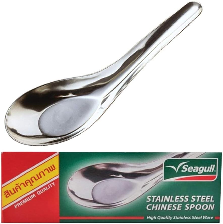 

Китайские суповые ложки из нержавеющей стали, 12 шт. #ISO9001 Sea Gull Lighting, Stainless Steel