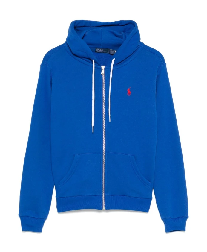 

Стильная толстовка на молнии Polo Ralph Lauren, синий