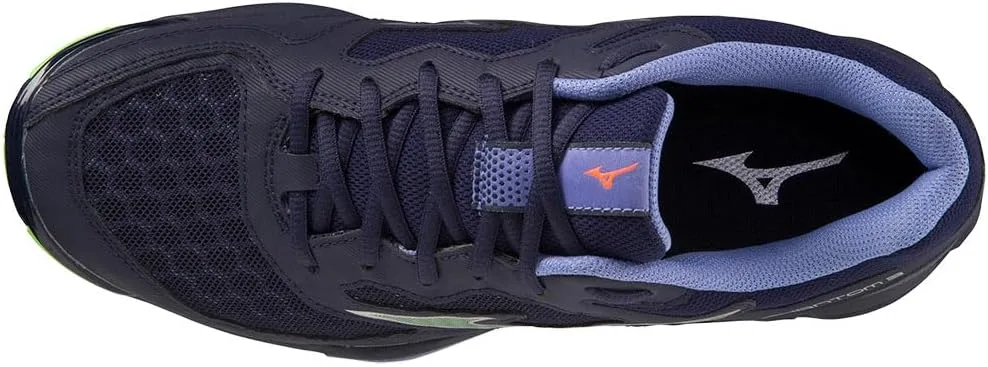 Мужские гандбольные кроссовки Mizuno, синий/зеленый — фото 4