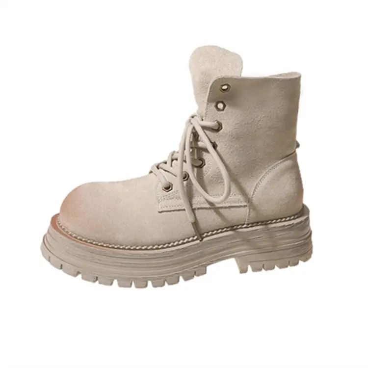 Ботинки Martin Boot женские Lianghuo, хаки