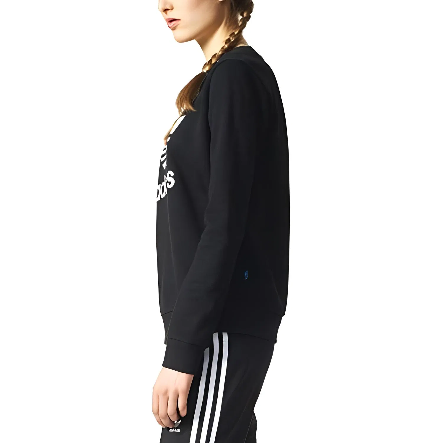 Футболка женская Adidas Originals Black White — фото 3