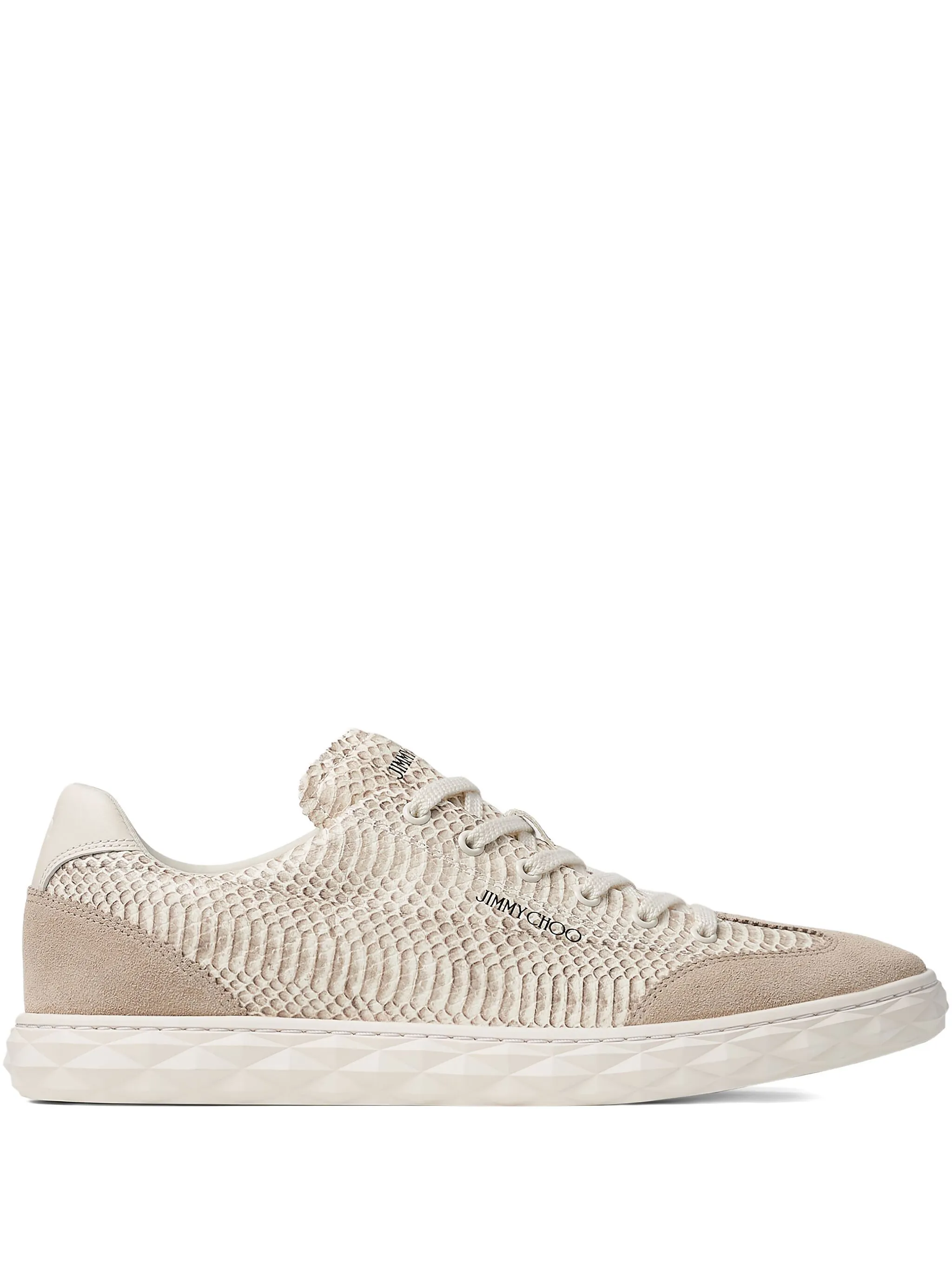 

Кеды с принтом Jimmy Choo, бежевый
